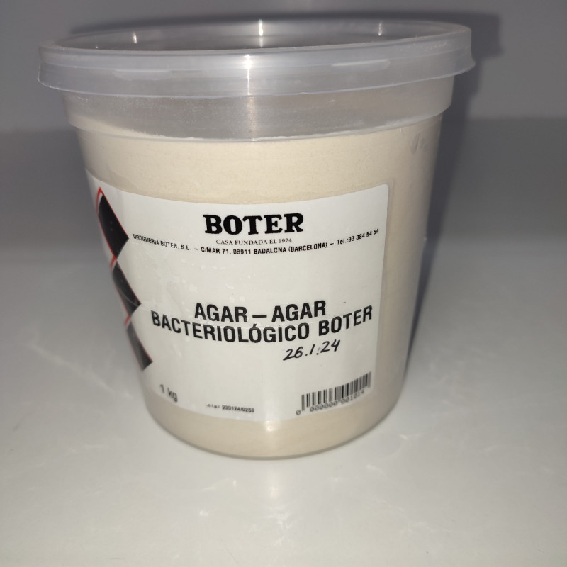 Agar agar bacteriológico comozeta