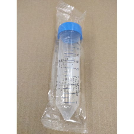 Tubo esteril 50 ml. Graduado ComoZeta